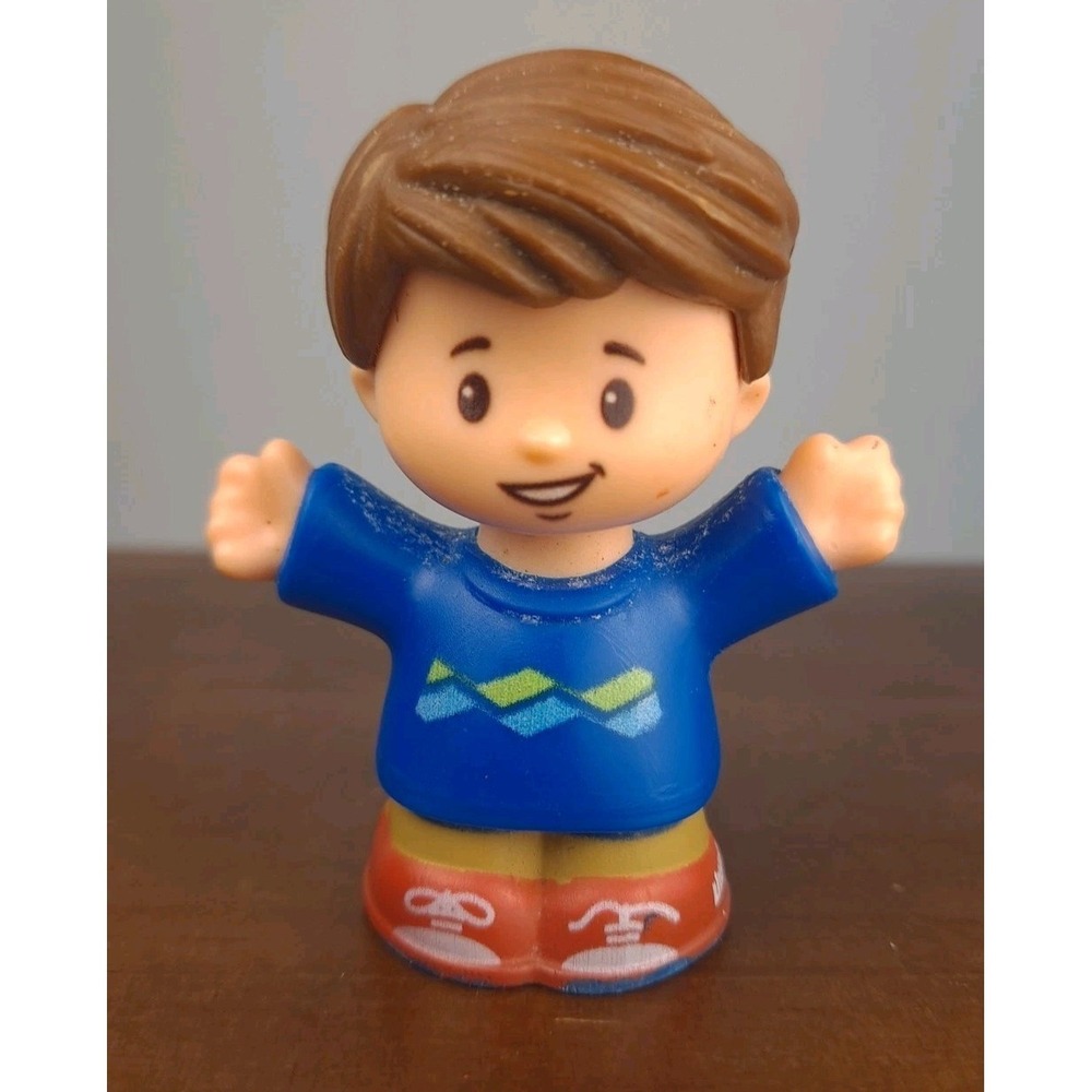 Fisher Price Little People Jack In Blue Sweater From Big Helpers Set 2016